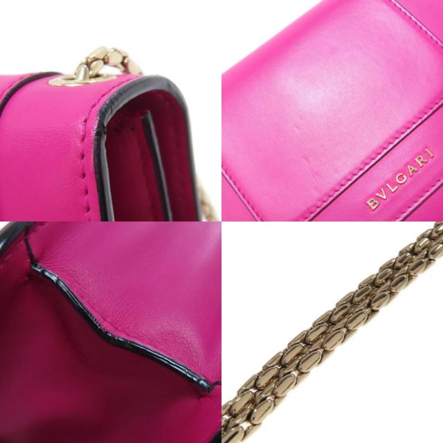BVLGARI ブルガリ セルペンティ ショルダーバッグ カーフ