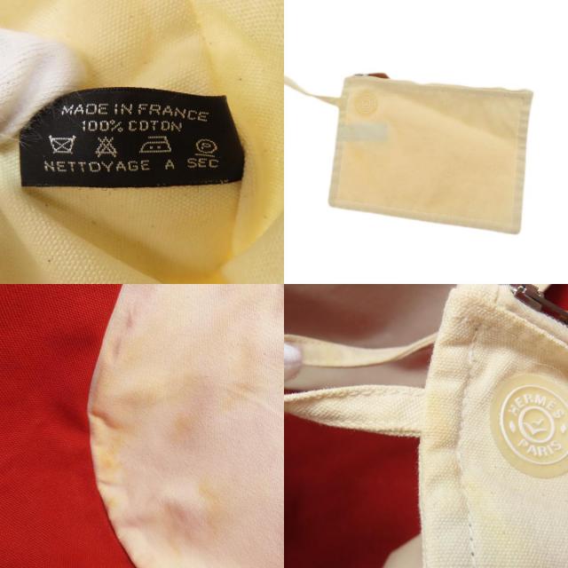 HERMES エルメス カンヌMM トートバッグ キャンバス レディース