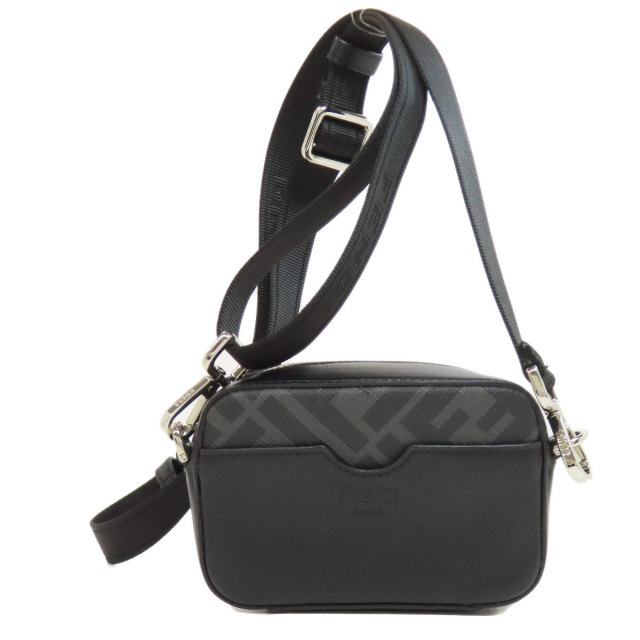 FENDI フェンディ ミニショルダー ショルダーバッグ レザー