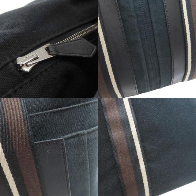 HERMES エルメス トロカホリゾンタルMM トートバッグ キャンバス