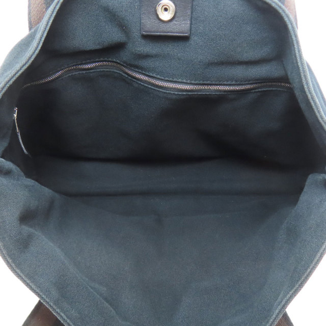 HERMES エルメス トロカホリゾンタルMM トートバッグ キャンバス