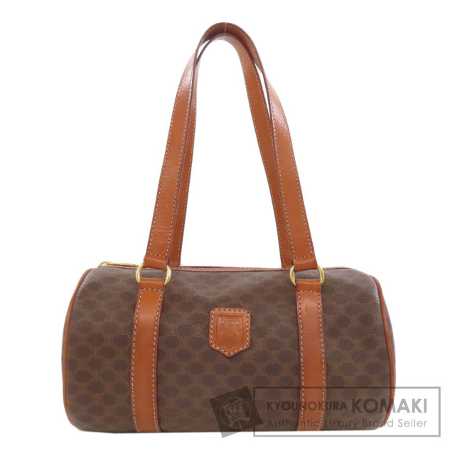【値下げ】 CELINEマカダムハンドバッグ CELINE セリーヌ マカダム ハンドバッグ PVC レディース [中古