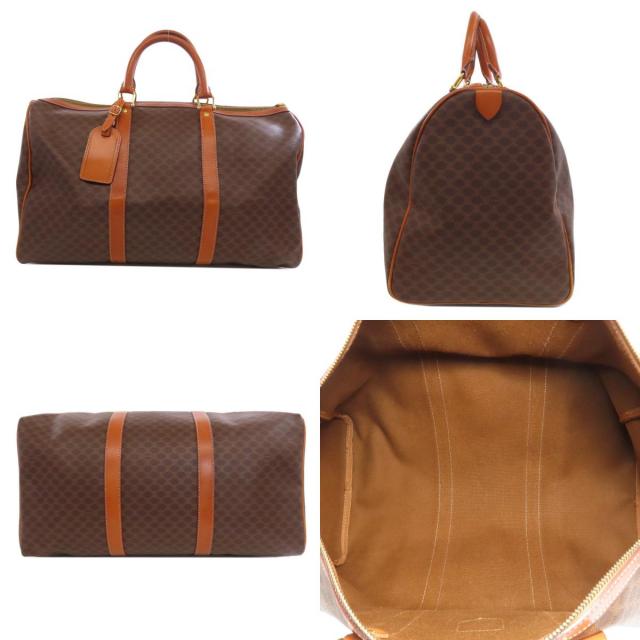 セリーヌ ボストンバッグ マカダム柄
