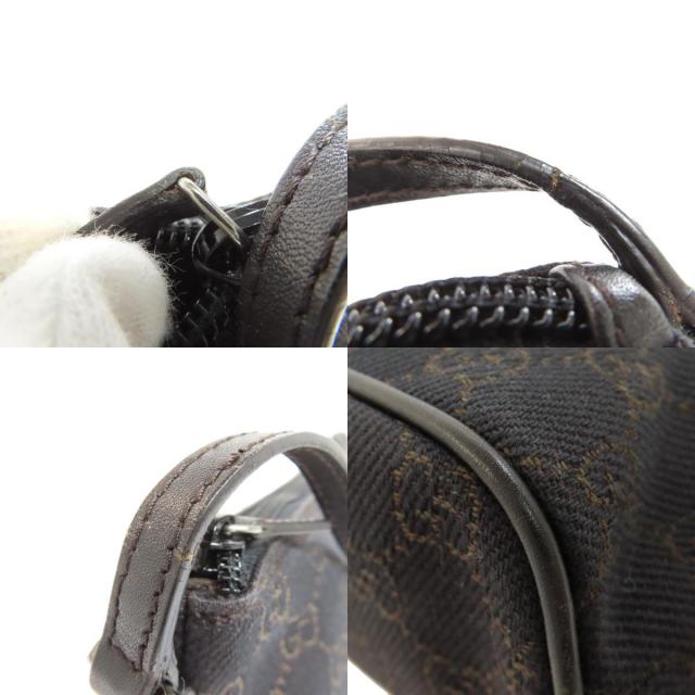 美品級　正規品　GUCCI アクセサリーポーチ GG柄 ブラック ハンドバッグ 大人気] グッチ GUCCI ハンドバッグ アクセサリーポーチ GG柄