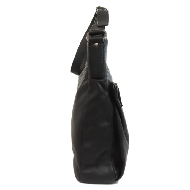 PRADA プラダ ロゴ ショルダーバッグ レザー レディース [中古