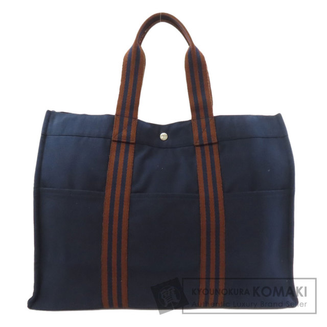 HERMES エルメス カリカット トートバッグ キャンバス
