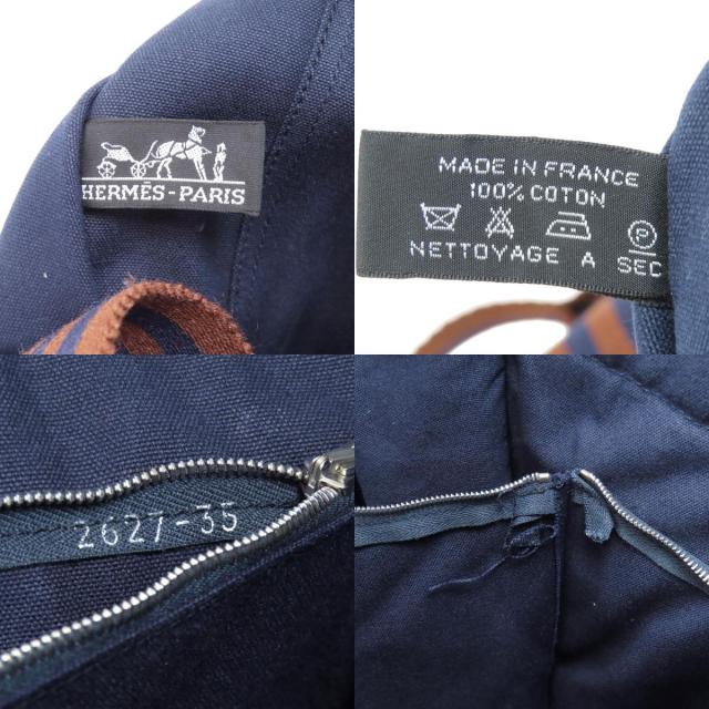 HERMES エルメス サックフールトゥGM トートバッグ キャンバス