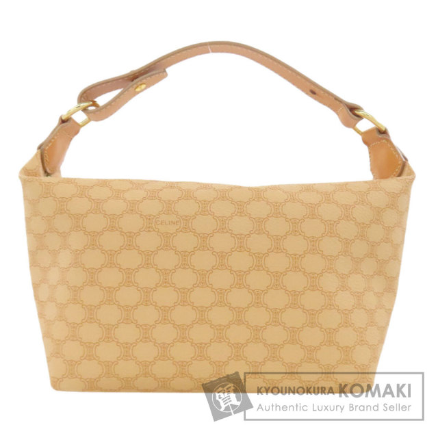 CELINE セリーヌ アクセサリーポーチ マカダム ハンドバッグ PVC