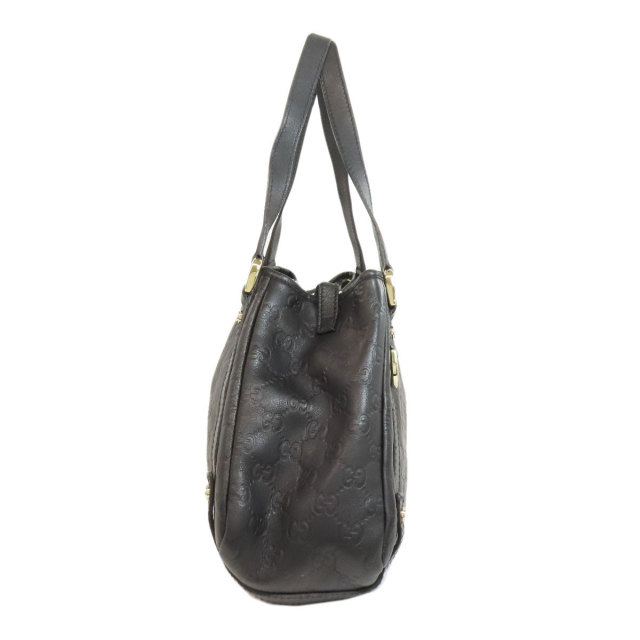 GUCCI グッチ 130736 GGシグネチャー シマ トートバッグ レザー