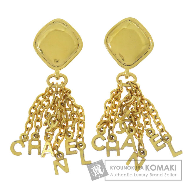 シャネル イヤリング ロゴ チェーン
