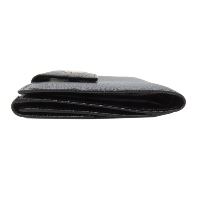 BVLGARI ブルガリ Wホックサイフ 二つ折り財布（小銭入れあり） レザー  