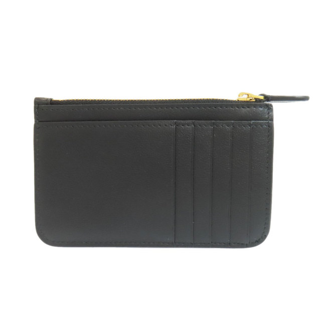 本物良品■バレンシアガ■レザー IDカードホルダー/コインケース/キーリング バレンシアガ BALENCIAGA バレンシアガ キーリング付き カード