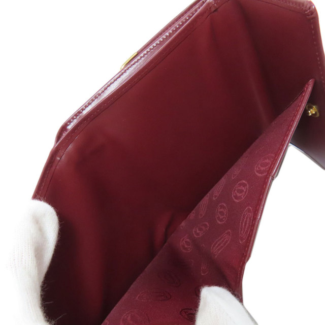 CARTIER カルティエ マストライン Wホックサイフ 二つ折り財布