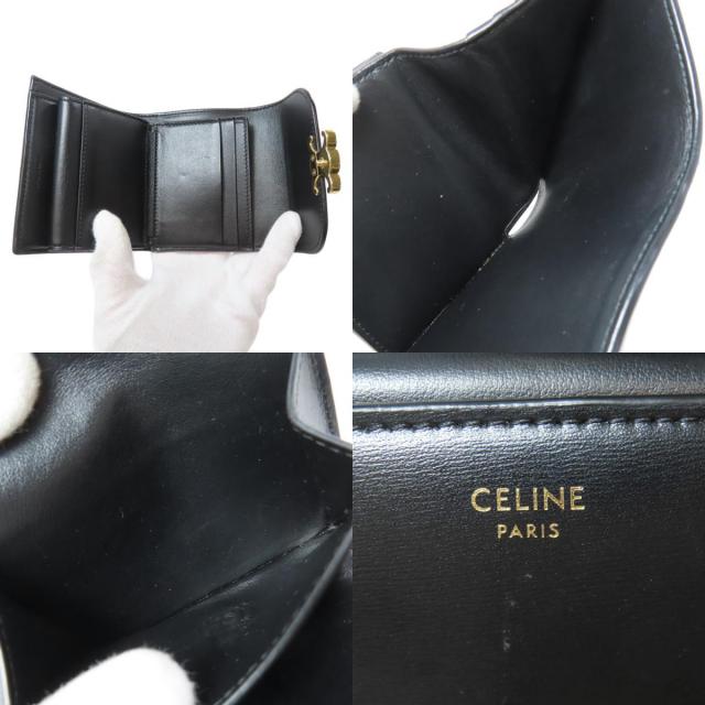 ☆CELINE☆ セリーヌ スモール フラップウォレット トリオンフ