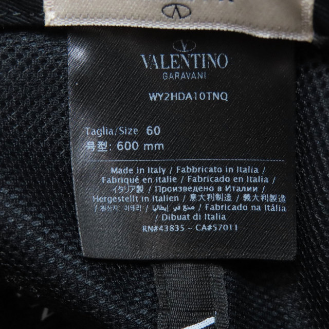 ヴァレンティノ 帽子 ロゴ キャップ