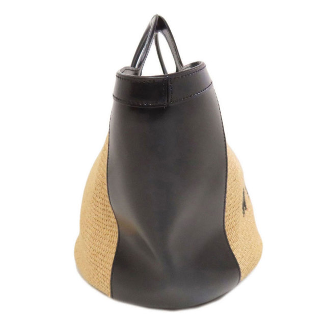 MARNI マルニ トロピカリア バケット 2WAY ショルダーバッグ レザー フェイクラフィア レディース [中古] MARNI マルニ トロピカリア バケット 2WAY ショルダーバッグ レザー
