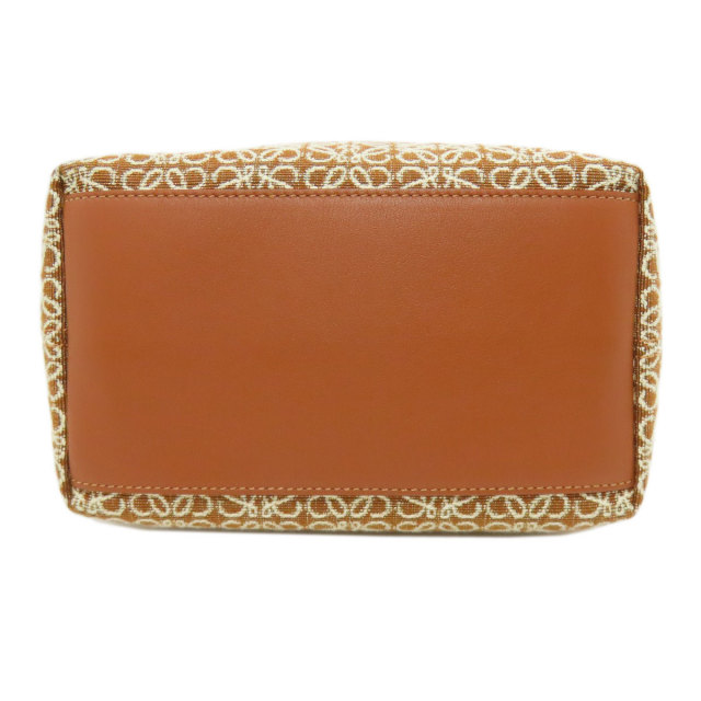 LOEWE ロエベ アナグラムキュービィ ハンドバッグ キャンバス  