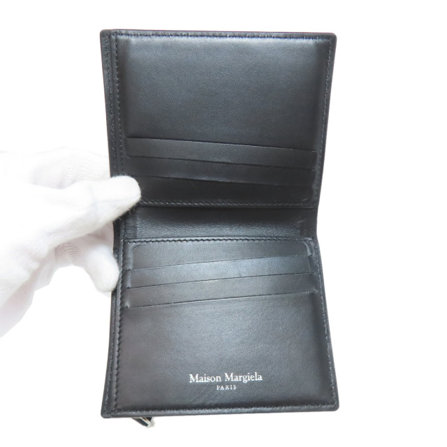 MaisonMargiela メゾン・マルジェラ ロゴ 二つ折り財布（小銭入れあり  