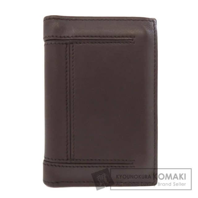 HERMES エルメス ストライプ クラッチバッグ レザー メンズ