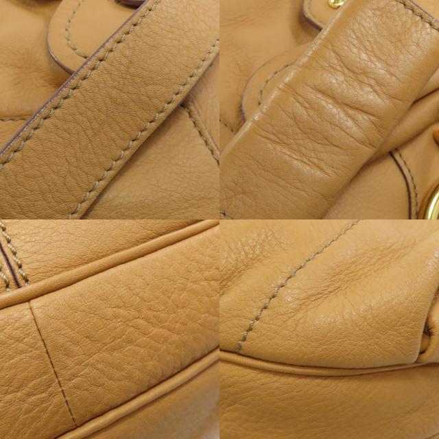 TODS トッズ ロゴ ショルダーバッグ レザー レディース [中古