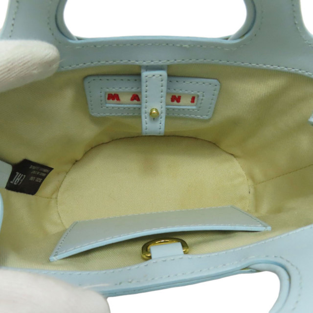 マルニ MARNI  バスケットバッグ 2WAY  ショルダーバッグ ラフィア レディース  中古 MARNI マルニ バスケットバッグ 2WAY ショルダーバッグ ラフィア