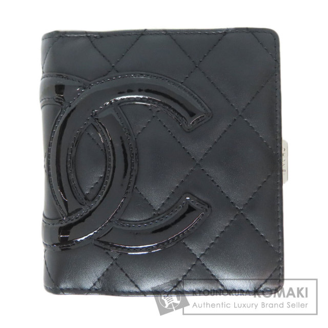 CHANEL シャネル カンボンライン 二つ折り財布（小銭入れあり  