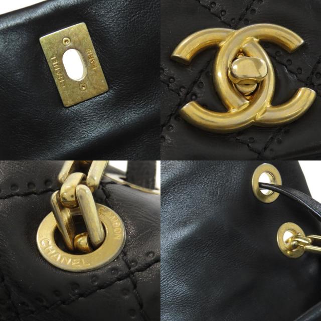 シャネル ハンドバッグ マトラッセ 2WAY ゴールド金具