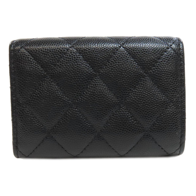 CHANEL シャネル マトラッセ ゴールド金具 二つ折り財布（小銭入れあり  