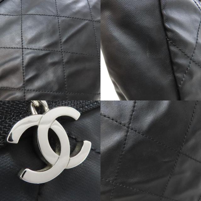 CHANEL シャネル パリビアリッツ シルバー金具 トートバッグ