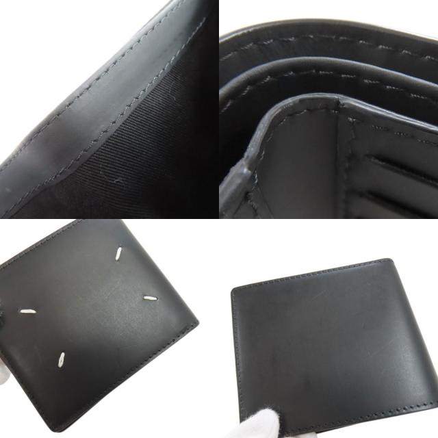 メゾン・マルジェラ 二つ折り財布（小銭入れなし） シンプルデザイン