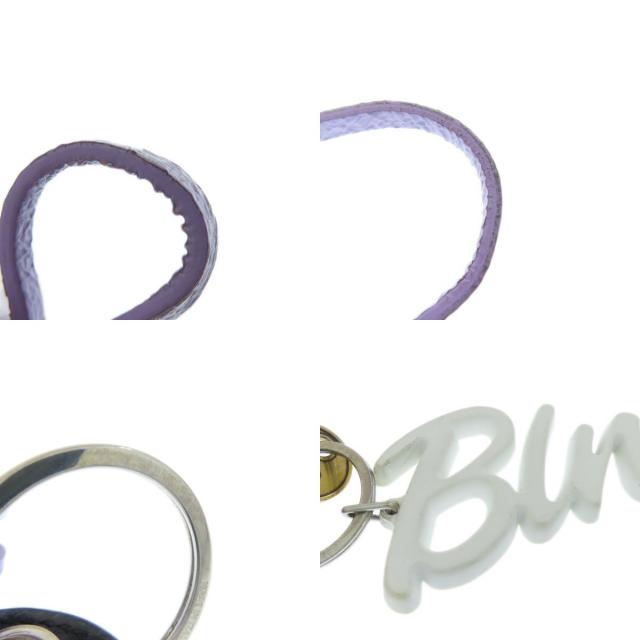 バレンシアガ キーホルダー ロゴ ミラー付きチャーム