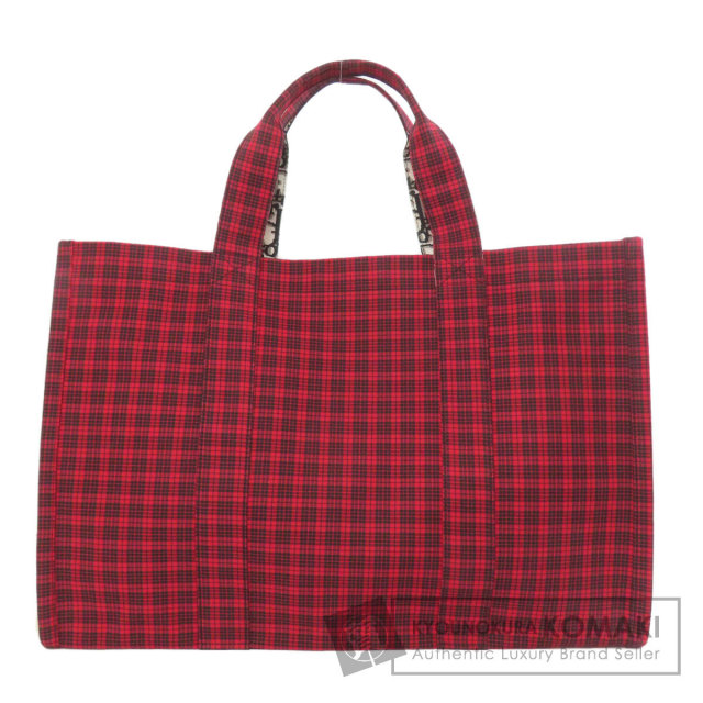 【良品】Christian Dior チェック柄ジャケット レッド M 良品】Christian Dior チェック柄ジャケット レッド M