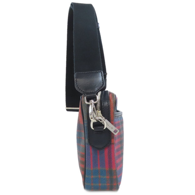 ETRO/エトロ シェパードチェックキャンバス ショルダーバッグ/14.3万 ETRO/エトロ シェパードチェックキャンバス ショルダーバッグ/14.3万