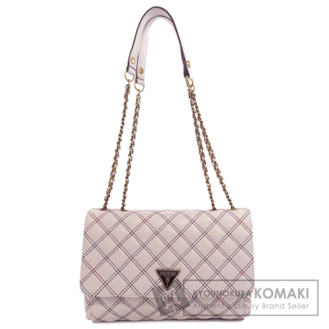 【GUESS ゲス】GIULLY DIAMOND QUILTING パウチ GUESS ゲス】GIULLY DIAMOND QUILTING パウチ
