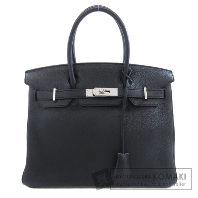 HERMES エルメス バーキン35 ダークブラウン シルバー金具