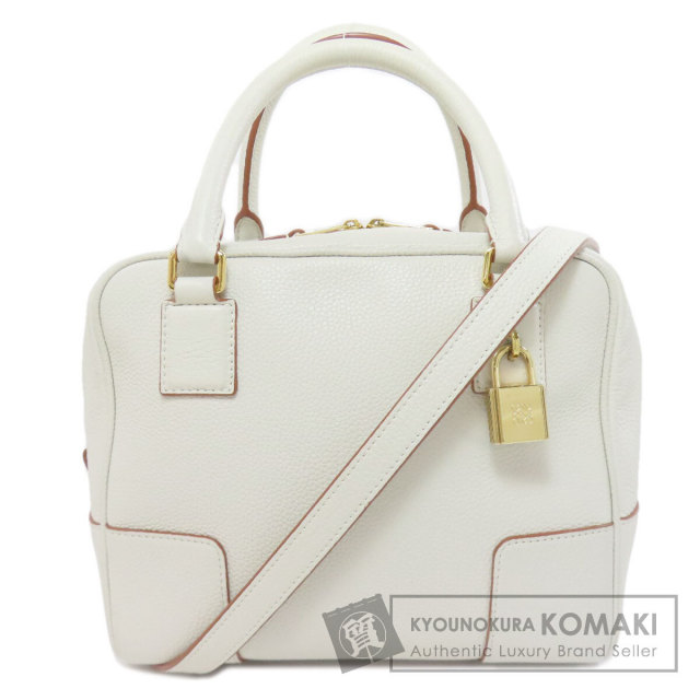 LOEWE ロエベ アマソナ 2WAY ハンドバッグ カーフ レディース