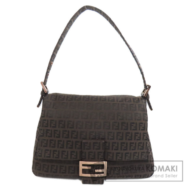 【限定価格早いもの勝ちです】『FENDIフェンディ』【ズッカ柄キャンパス】 FENDI フェンディ ズッカ柄 ショルダーバッグ キャンバス