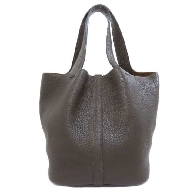 HERMES エルメス ピコタンロックMM シルバー金具 ハンドバッグ