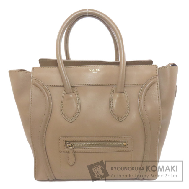 断捨離中！CELINE ラゲージミニ♡ 楽天市場】CELINE セリーヌラゲージ ミニ トートバッグレザー