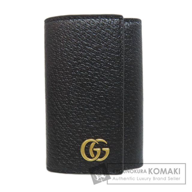 GUCCI グッチ 473924 ロゴ キーケース レザー レディース