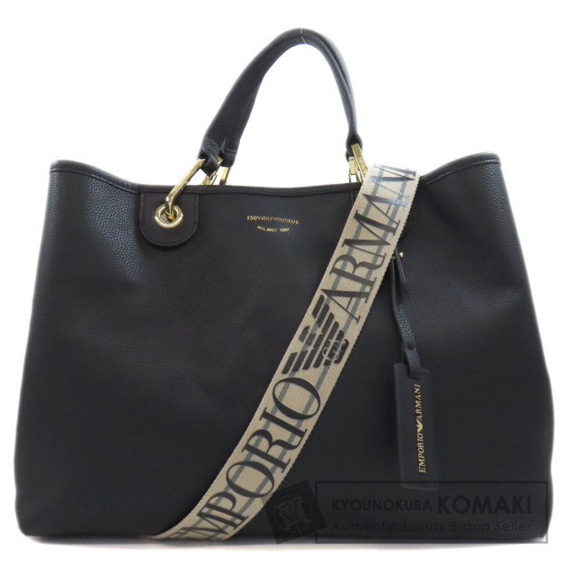 Emporio Armani エンポリオ・アルマーニ 2WAY トートバッグ レザー 