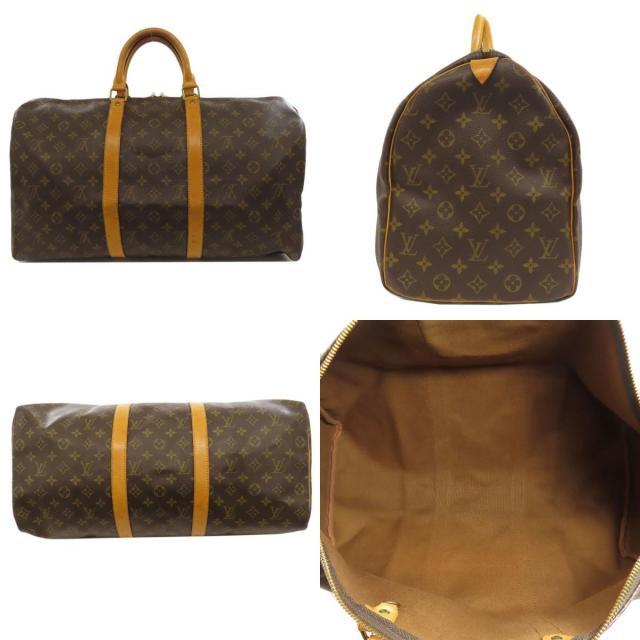 Louis Vuitton ボストンバッグ モノグラムキャンバス 約50cm LOUIS VUITTON ルイヴィトン M41416 キーポル50 ボストンバッグ