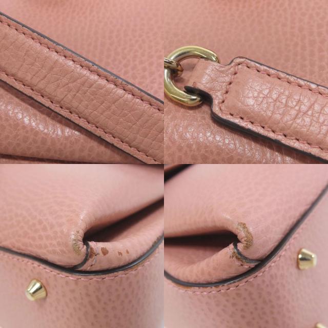 【お値下げ】GUCCI インターロッキングG チェーンショルダーバック ピンク GUCCI グッチ ショルダーバッグ インターロッキングG レザー