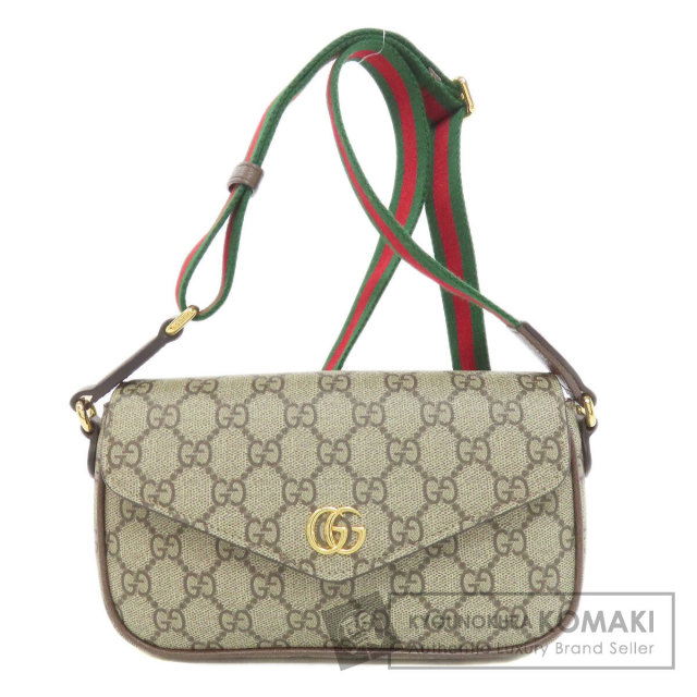GUCCI(グッチ) / ショルダーバッグ/PVC/BRW/総柄 | 中古品の販売