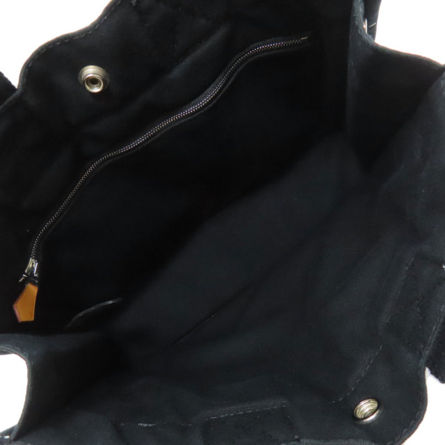 HERMES エルメス ドーヴィルPM ハンドバッグ キャンバス レディース  