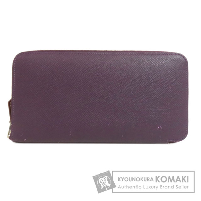 HERMES エルメス アザップシルクイン ロング シルバー金具 長財布  