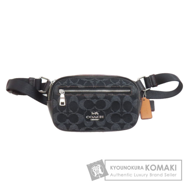 COACH コーチ CQ186 シグネチャー デニム ベルトバッグ ショルダー