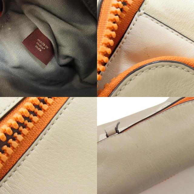 COACH コーチ C8129 ロゴ ボディバッグ レザー レディース [中古