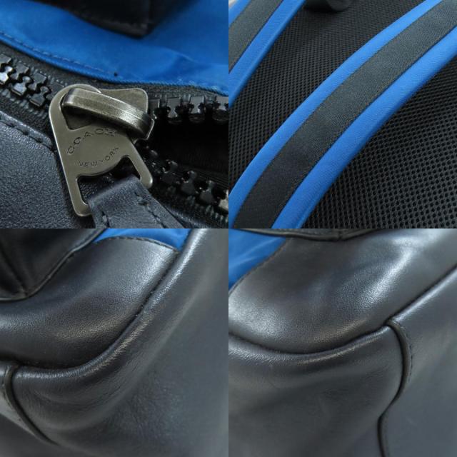 コーチ COACH F59321  ロゴ  リュック・デイパック レザー メンズ  中古 COACH コーチ F59321 ロゴ リュック・デイパック レザー メンズ [中古