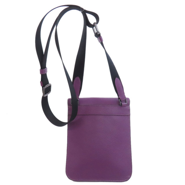 COACH ショルダーバッグ ハドソン クロスボディ 黒 レザー [美品] COACH】コーチ ぺブルレザー ハドソン クロスボディ フラップ式